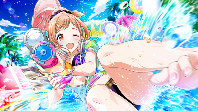 SSR「花風Smiley」櫻木真乃、SSR「Housekeeping！」芹沢あさひが
