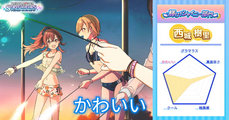西城樹里 輝け シャイニー部門 シャニマスサマーアイドル21